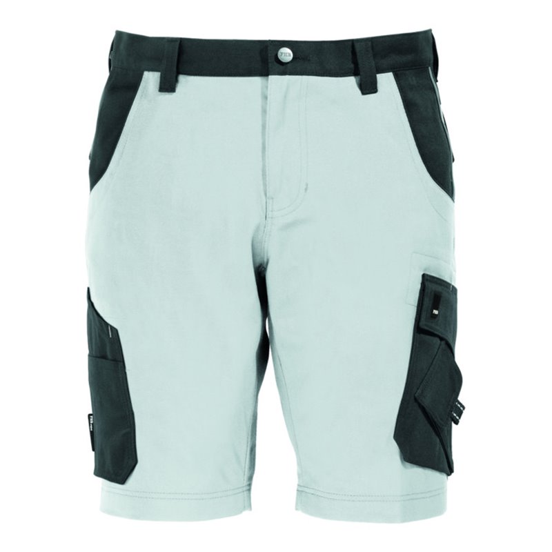 FHB Bermuda-Shorts Theo 130530 weiß/anthrazit