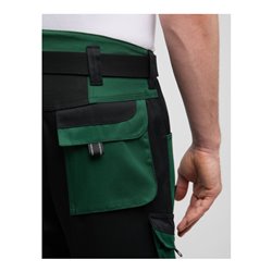 Pionier Bermuda TOOLS PLUS, grün/schwarz