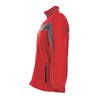 Planam Fleecejacke Plaline rot/schiefer