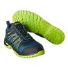 Mascot Sicherheitshalbschuh S1P mit Schnürsenkel Sicherheitshalbschuh S1P Sicherheitsschuhe schwarzblau/limonengrün 10