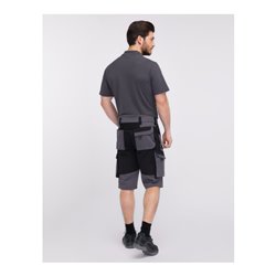 Pionier Bermuda TOOLS, grau/schwarz