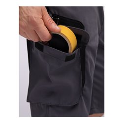 Pionier Bermuda TOOLS, grau/schwarz