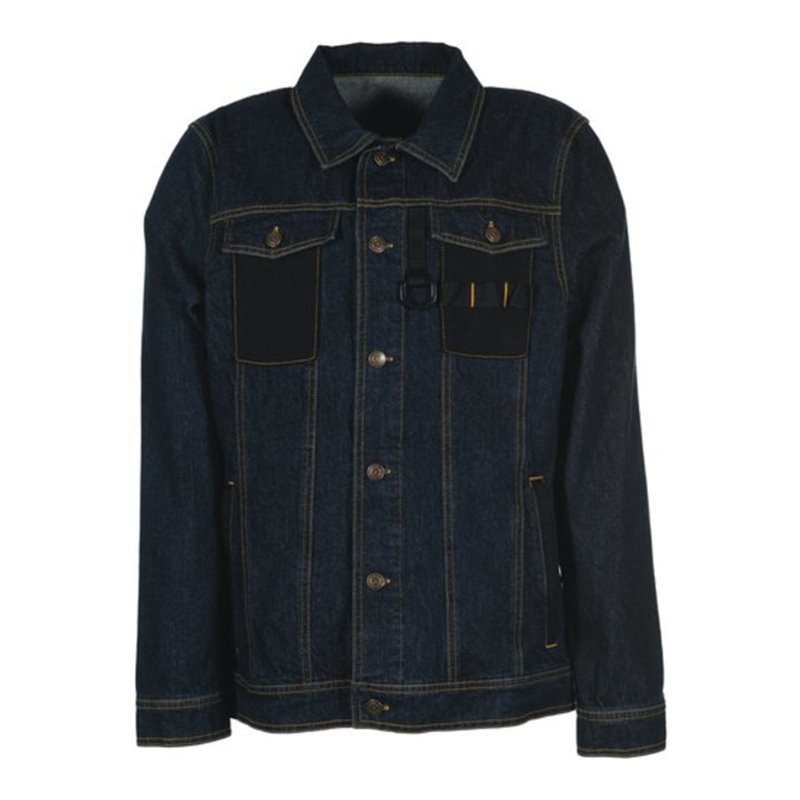 Planam Jacke Dark Denim dark blue raw