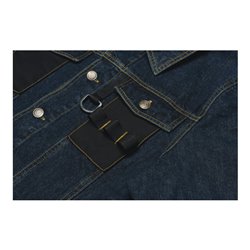 Planam Jacke Dark Denim dark blue raw