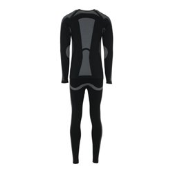 Planam Funktionsunterwäsche Set Fit schwarz