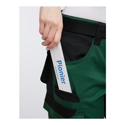 Pionier Bundhose Damen TOOLS PLUS, grün/schwarz