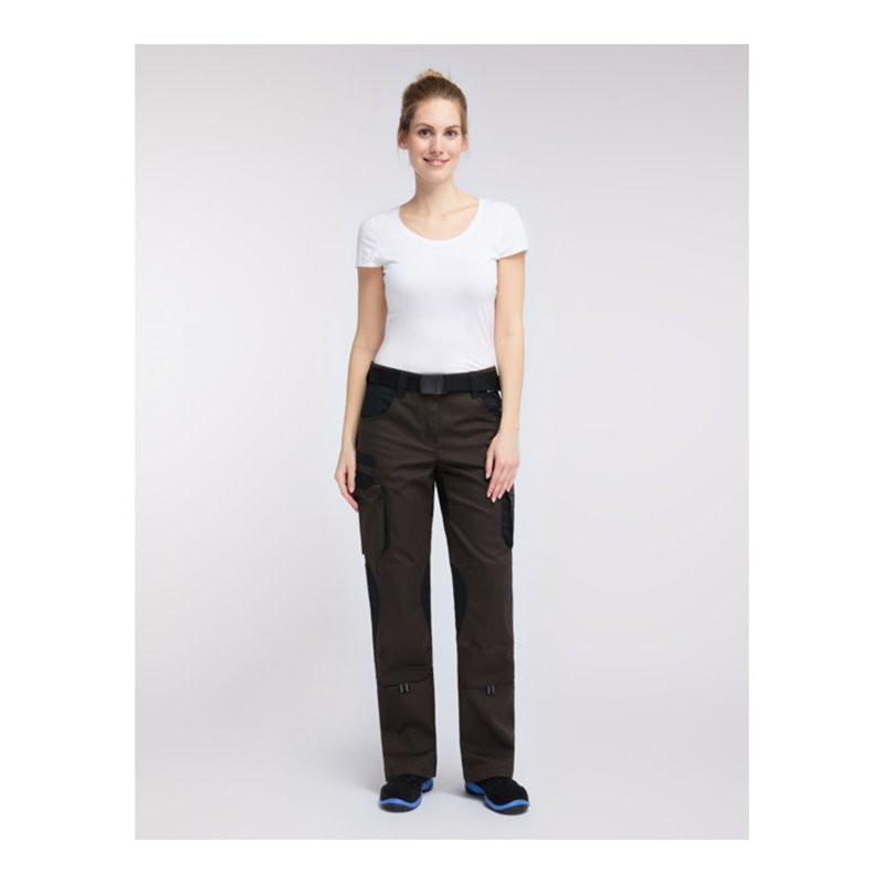 Pionier Bundhose Damen TOOLS, braun/schwarz