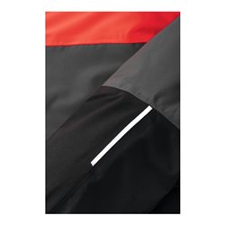 Planam Jacke Outdoor Aviator rot/grau/schwarz