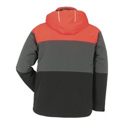 Planam Jacke Outdoor Aviator rot/grau/schwarz