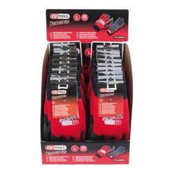 KS Tools Mechaniker-Handschuh, Display, 20 Paar
