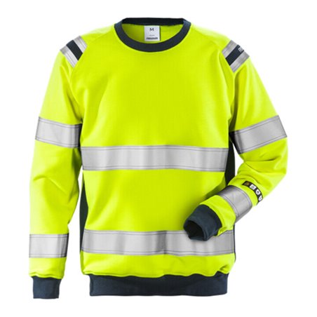 Fristads Flamestat High Vis Sweatshirt Kl. 3 7076 SFLH (Herren)