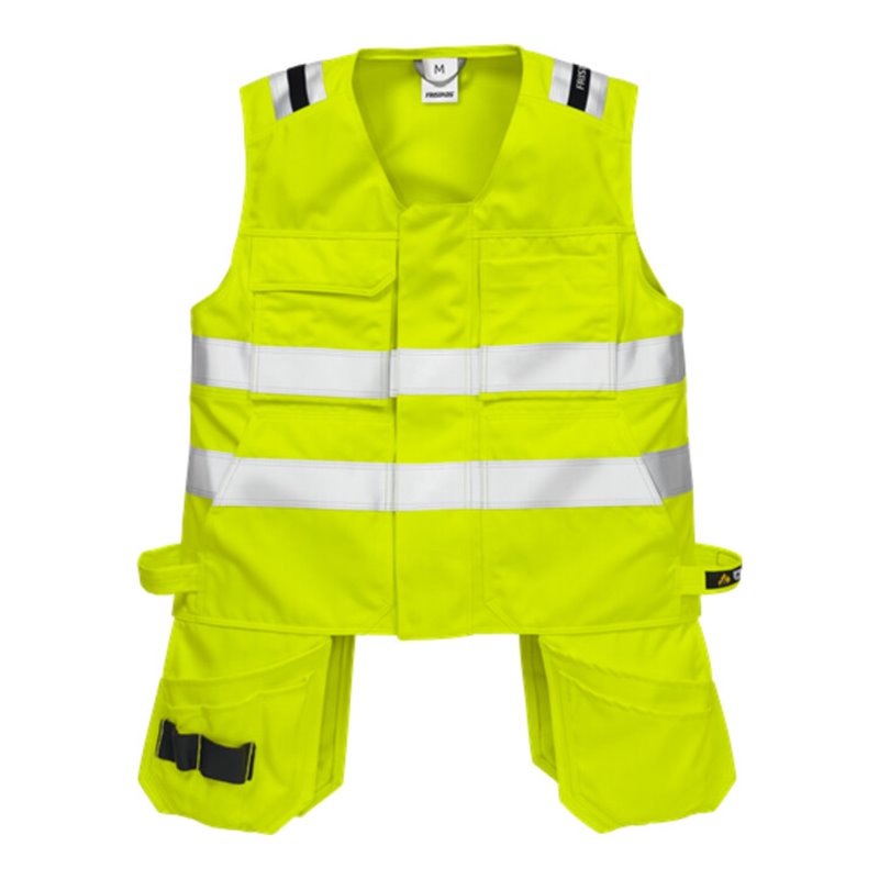 Fristads Flamestat High Vis Weste Kl. 2 5075 ATHS Gelb (Herren)