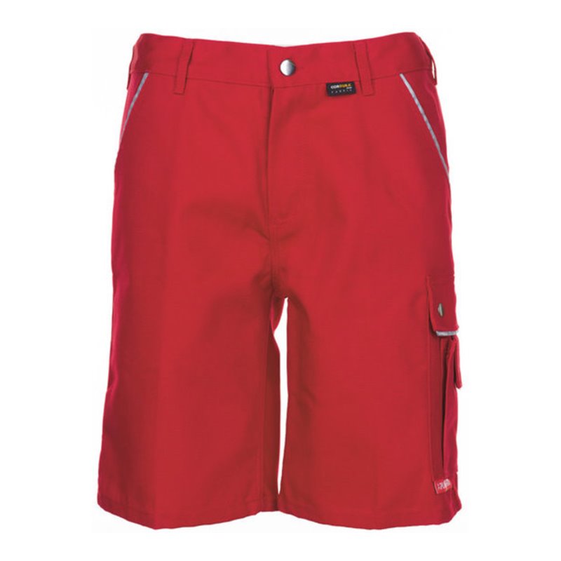 Planam Shorts Canvas 320 rot