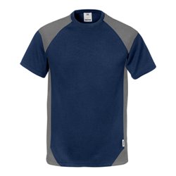 Fristads T-Shirt 7046 THV Marine/Grau (Herren)