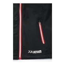 Planam Jacke Unit Outdoor Damen schiefer/rot