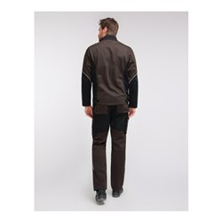 Pionier Bundjacke TOOLS, braun/schwarz