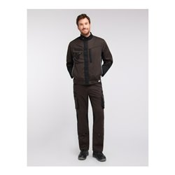 Pionier Bundjacke TOOLS, braun/schwarz