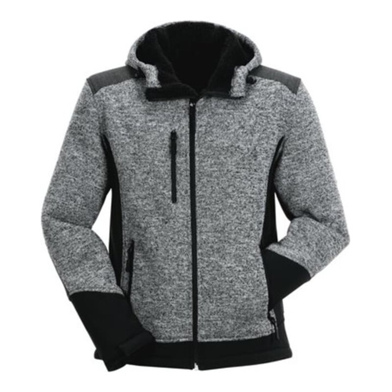 Planam Jacke Yeti grau/schwarz