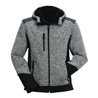 Planam Jacke Yeti grau/schwarz