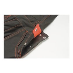 Planam Latzhose anthrazit/gelb