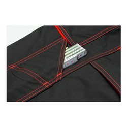 Planam Latzhose Basalt Neon oliv/orange