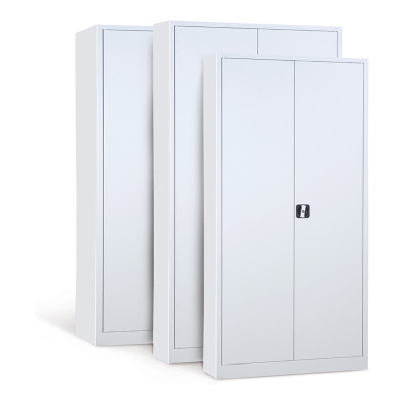 Taurotrade Flügeltür-Werkstattschrank Tür RAL7035