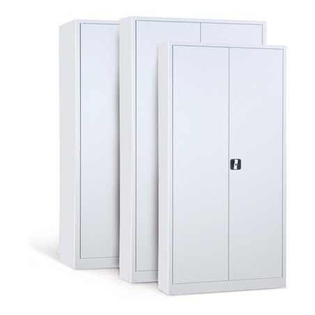 Taurotrade Flügeltür-Werkstattschrank Tür RAL7035