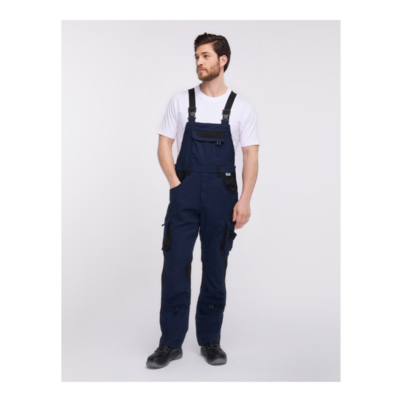 Pionier Latzhose TOOLS, marine/schwarz