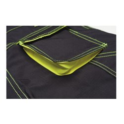 Planam Junior Bundhose anthrazit/gelb