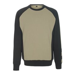 Mascot Witten Sweatshirt hellkhaki/schwarz 340 g/m²