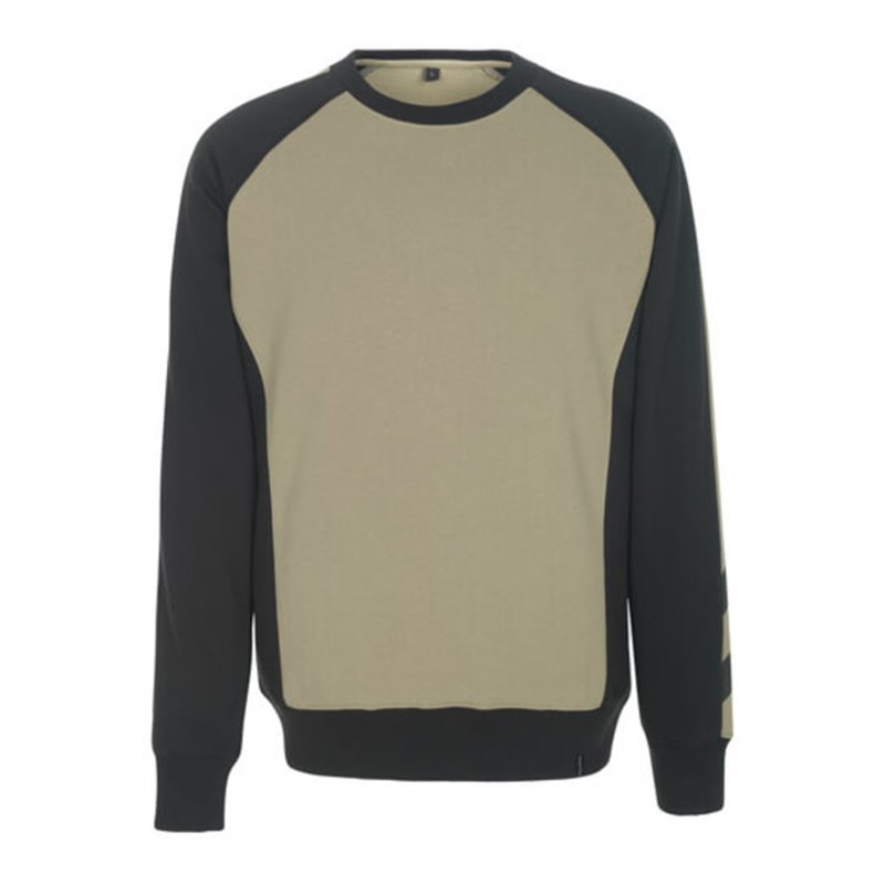 Mascot Witten Sweatshirt hellkhaki/schwarz 340 g/m²