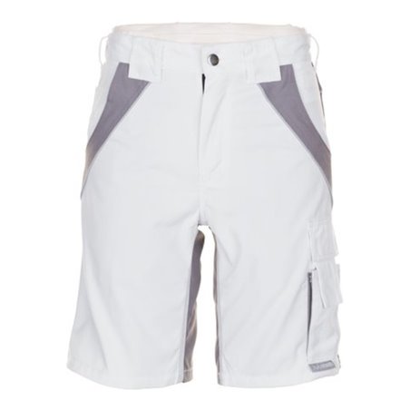 Planam Shorts Plaline weiß/zink