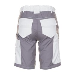 Planam Shorts Plaline weiß/zink