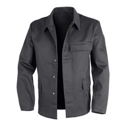 Kübler PSA Schweißerschutz Jacke 1412 8511 dunkelgrau