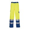 Planam Warn-Bundhose Major Protect warngelb/kornblau