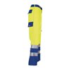 Planam Warn-Bundhose Major Protect warngelb/kornblau
