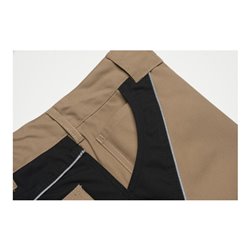 Planam Shorts Plaline schiefer/schwarz