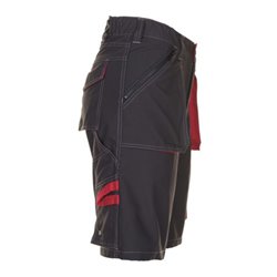 Planam Latzhose Basalt anthrazit/rot