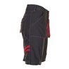 Planam Latzhose Basalt anthrazit/rot