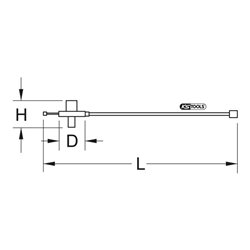 KS Tools Drehwinkelmessscheibe, Kralle