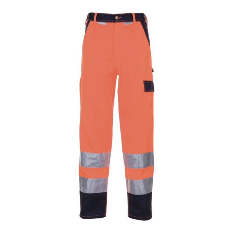 Planam Warnschutz-Bundhose orange/marine