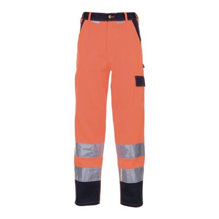Planam Warnschutz-Bundhose orange/marine