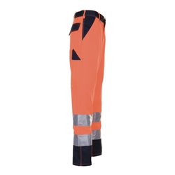 Planam Warnschutz-Bundhose orange/marine