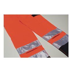 Planam Warnschutz-Bundhose orange/marine