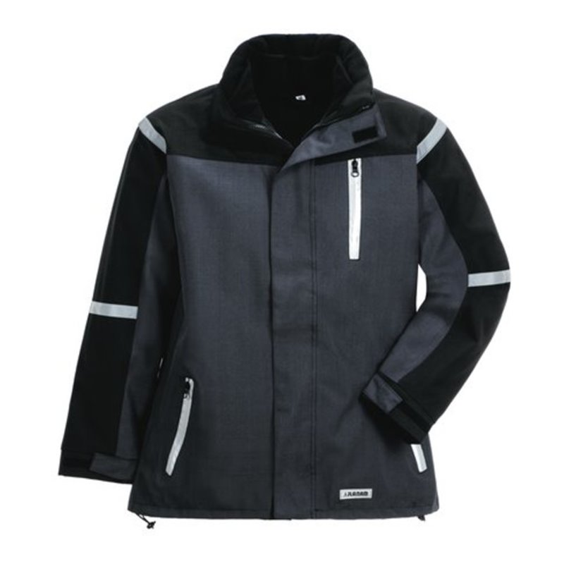 Planam Parka Outdoor Cross anthrazit/schwarz