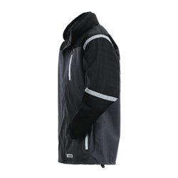 Planam Parka Outdoor Cross anthrazit/schwarz