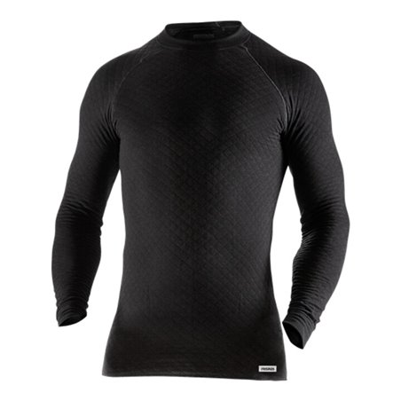 Fristads T-Shirt Langarm 743 PC Schwarz (Herren)