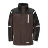 Planam Parka Outdoor Cross braun/schwarz