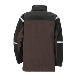 Planam Parka Outdoor Cross braun/schwarz