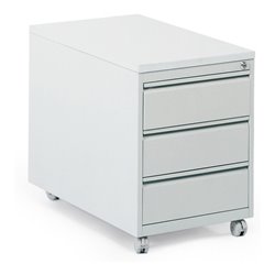 Taurotrade Rollcontainer aus Stahlblech 3 Schubläden